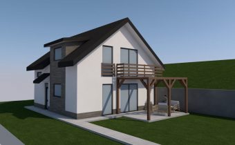 Projekt novostavby rodinného domu – Hervartov 2016