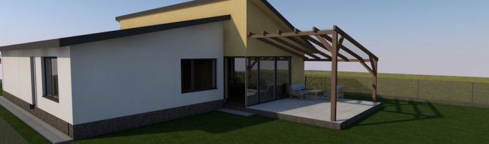 Projekt novostavby rodinného domu – Kobyly 2019