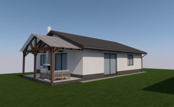 Projekt novostavby rodinného domu – Bardejov-Mihaľov 2018
